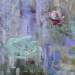Waterlilies and Reflections of a Willow Tree (detail)